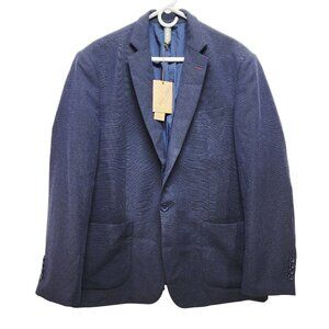 PJ Paul Jones Mens Blazer Jacket Size XL Navy Blue Single-Breasted
